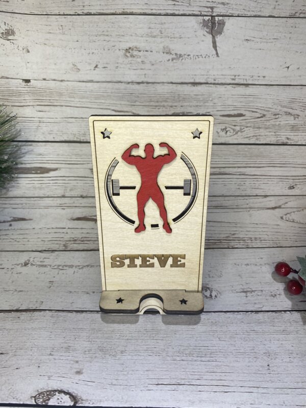 Body Builder Phone Holder