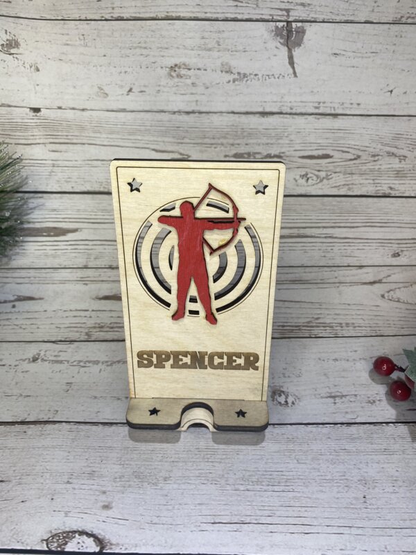 Male Archer Phone Holder