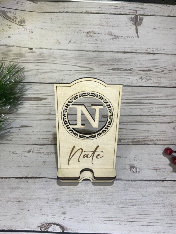 N Initial Phone Holder