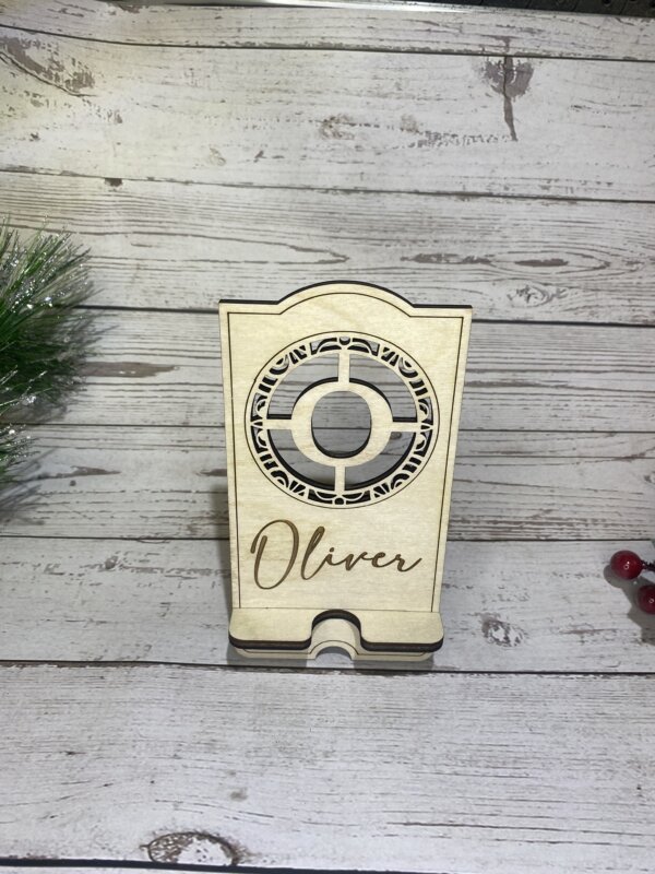 O Initial Phone Holder