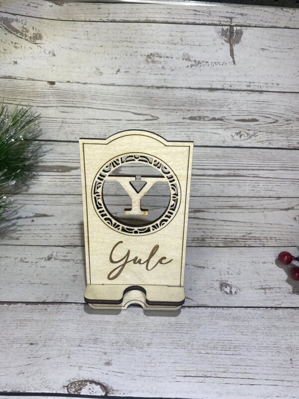 Y Initial Phone Holder