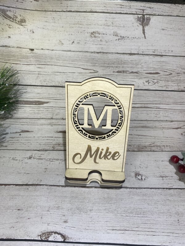 M Initial Phone Holder