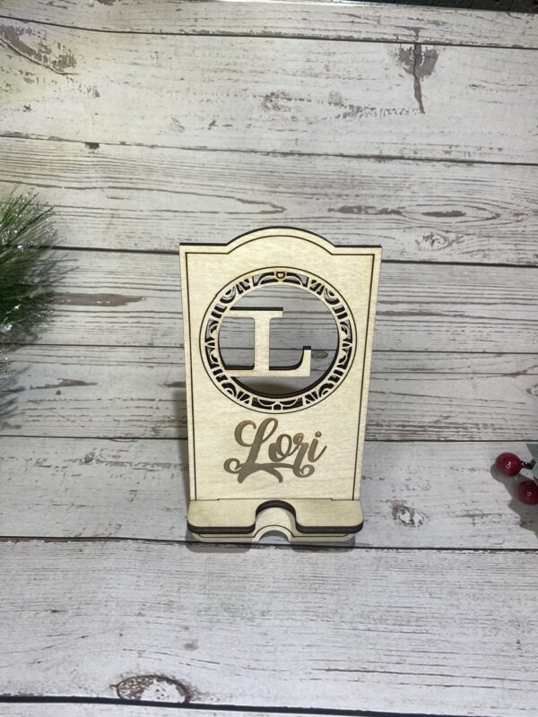 L Initial Phone Holder