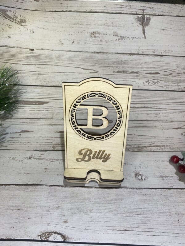 B Initial Phone Holder