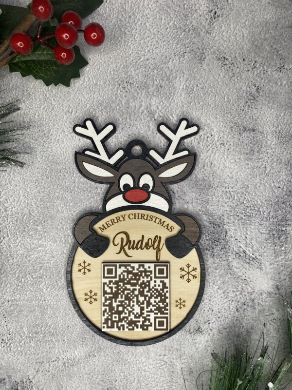7″ Rudolf Ornament