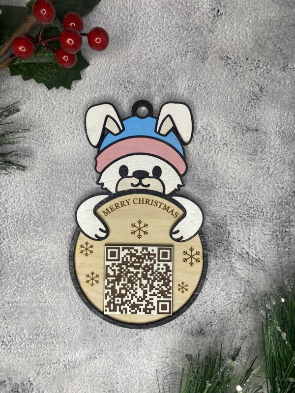 7" Bunny Rabbit Ornament