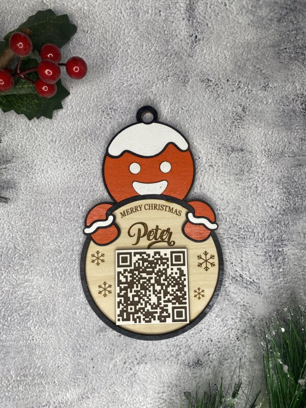 7" Gingerbread man Ornament