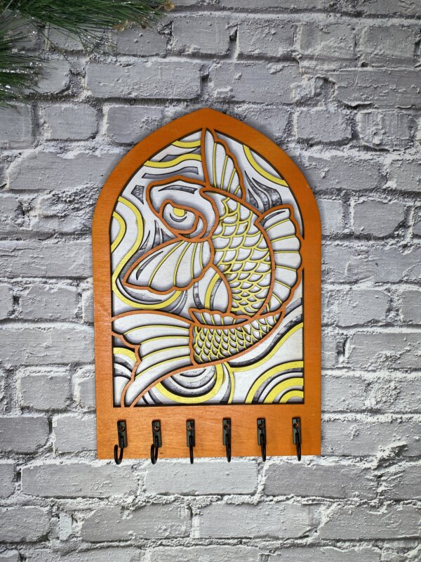 Koi Fish Key Holder