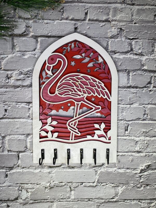 Flamingo key Holder
