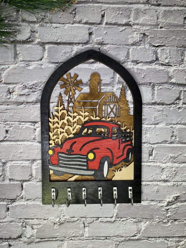 Old Truck key Holder