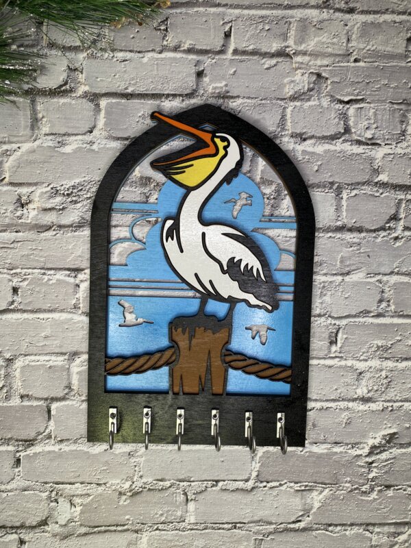 Pelican Key Holder