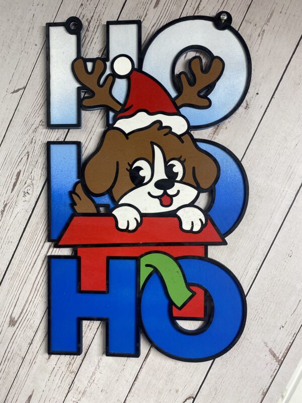 HO HO HO Santa Puppy