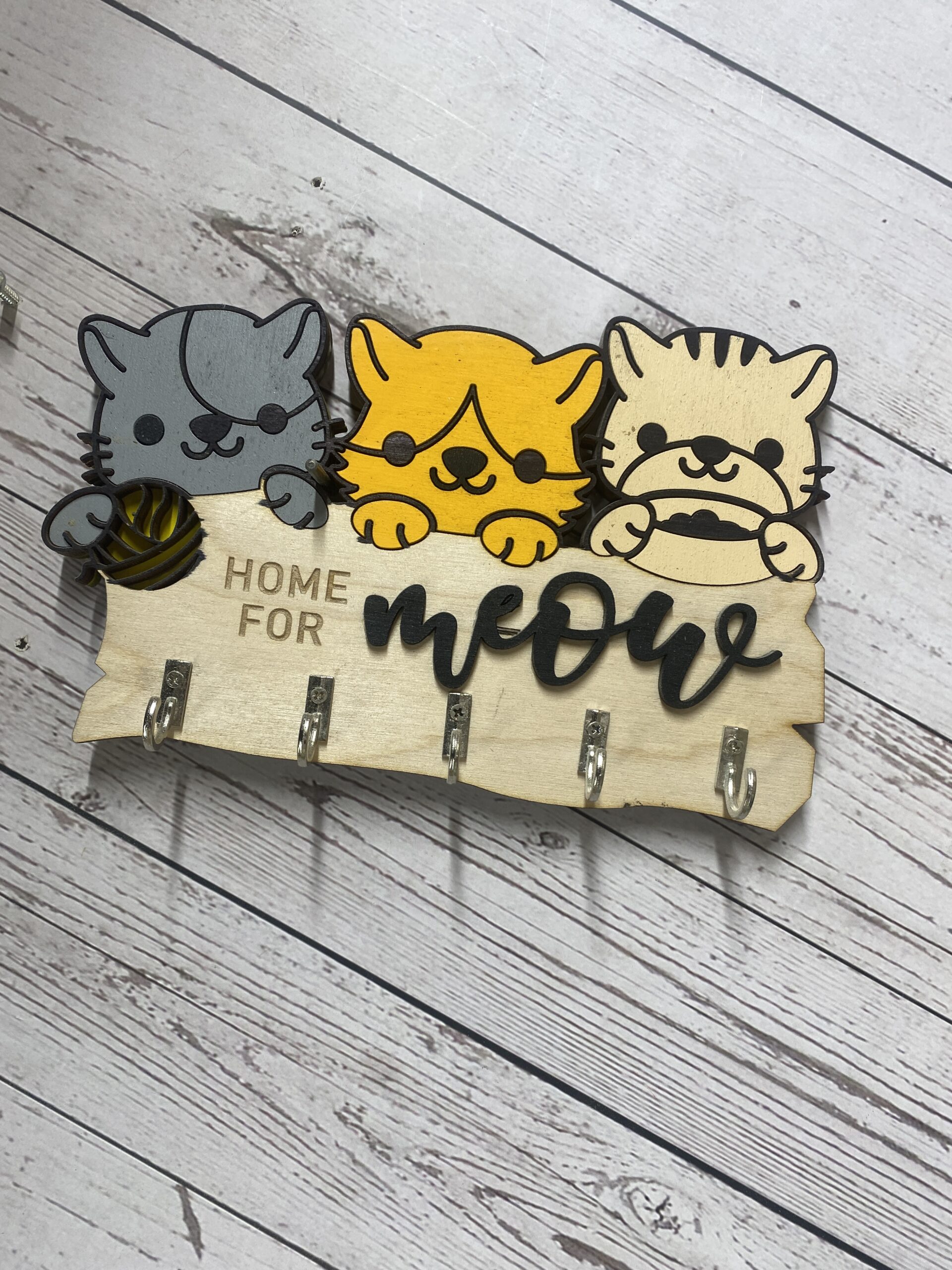 Home for Meow Key Holder