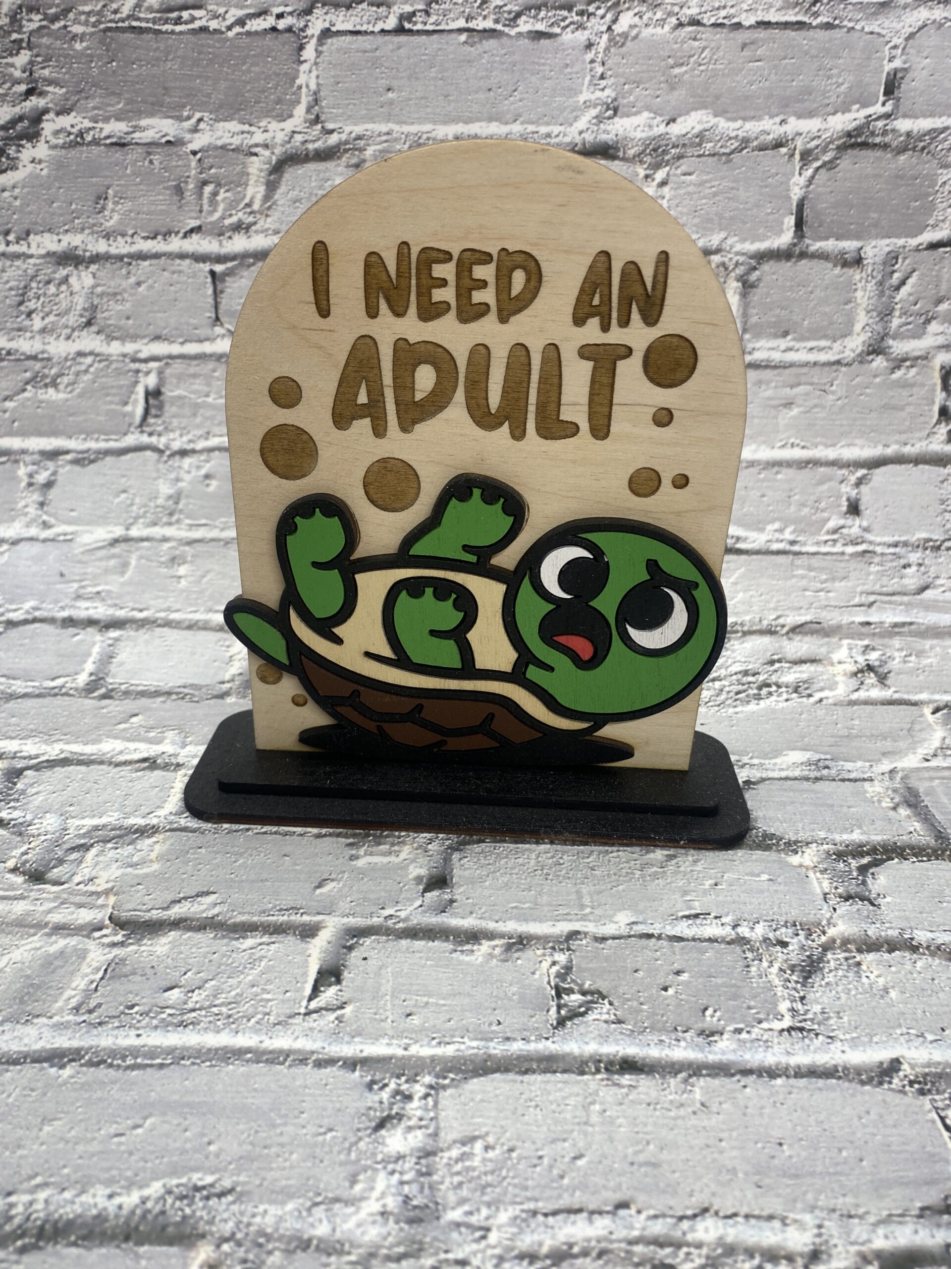 I need an Adult Decorative 6 inch Sign