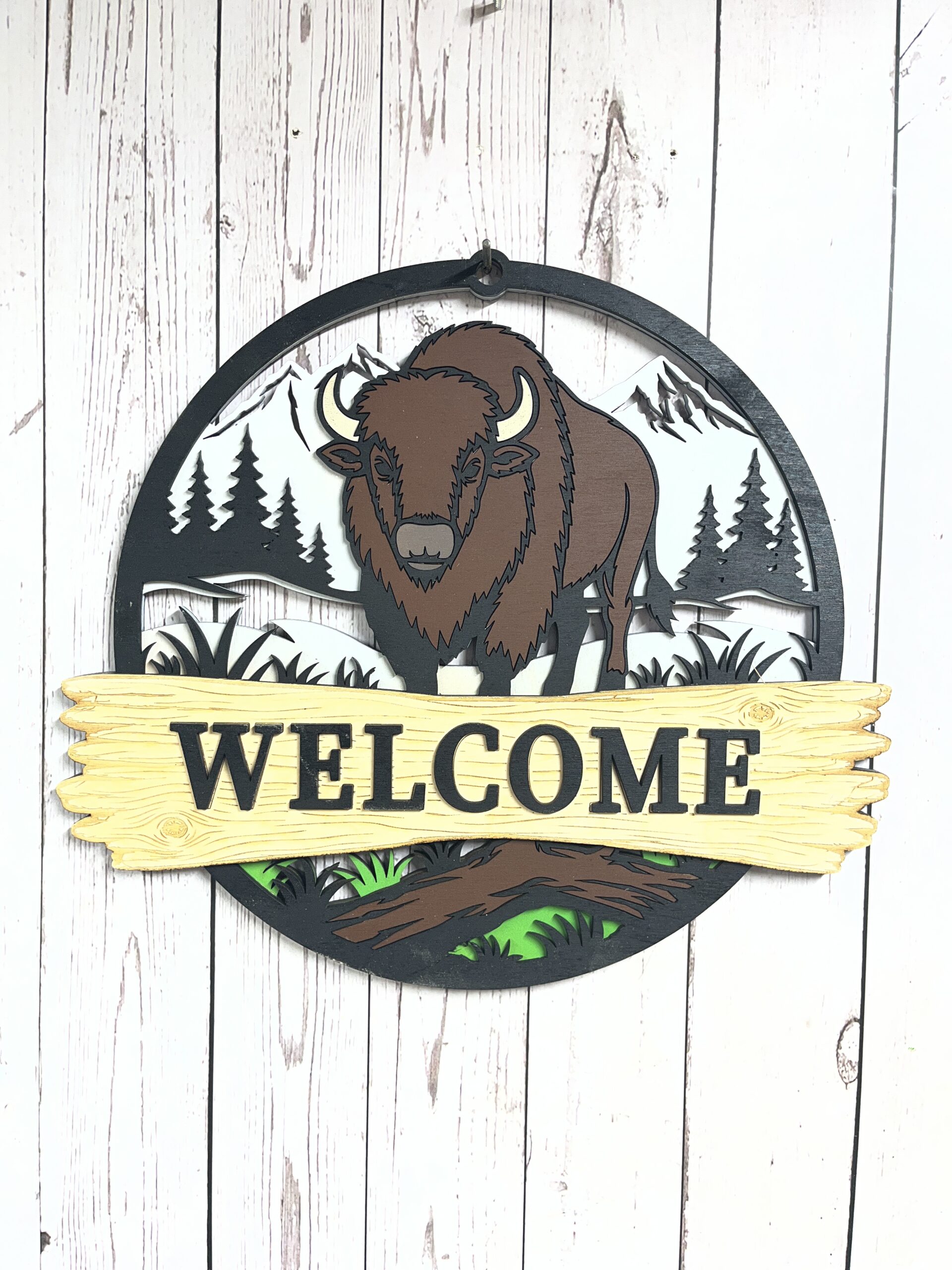 Buffalo Welcome Sign