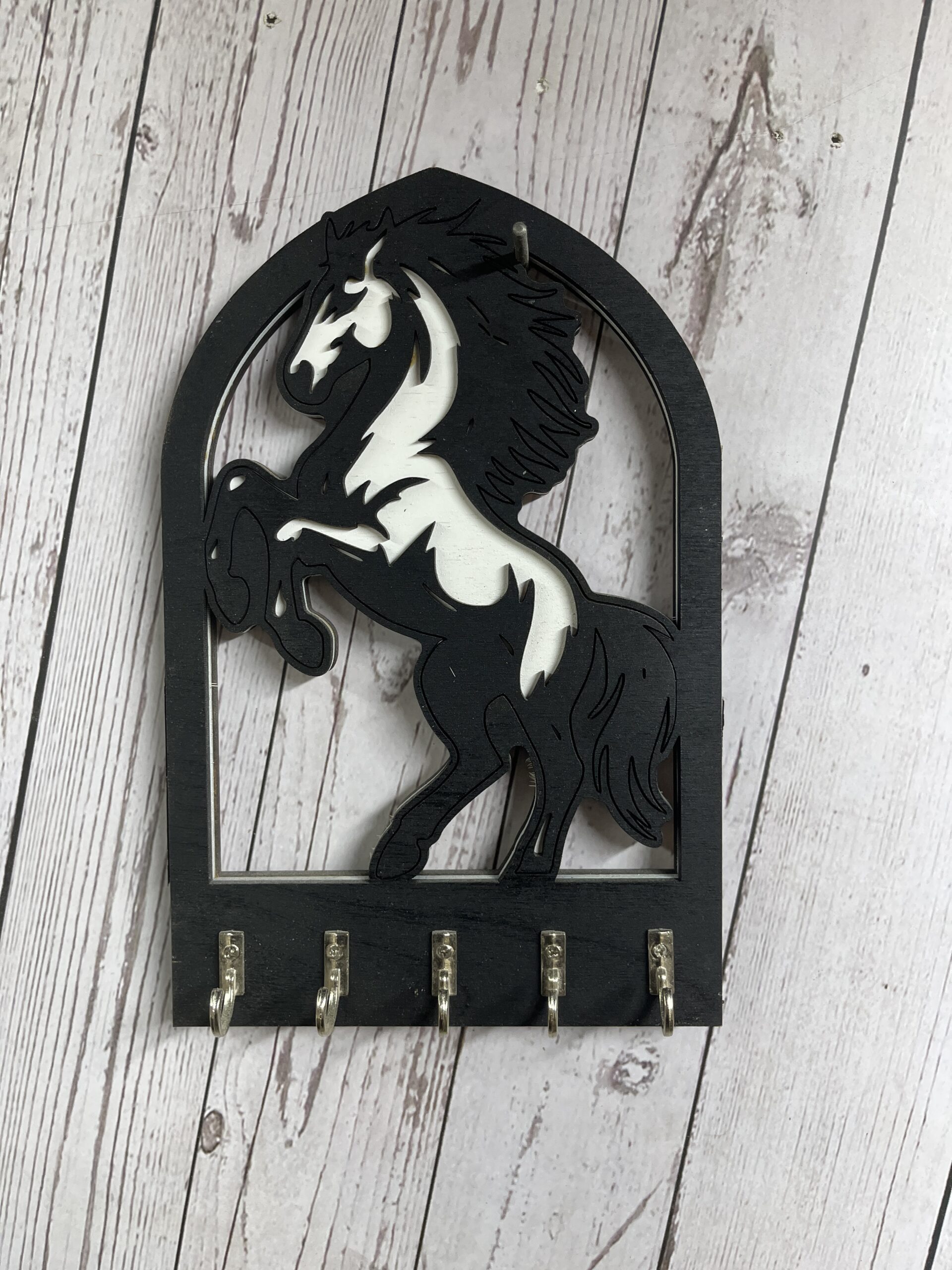 Rising Horse Key Holder